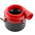 Universal Car Fake Dump Electronic Turbo Blow Off Hooter Valve Analog Sound BOV Electronic Relief Valve Red. 
