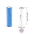 One Cell high quality Cell  3.7V-4.2V 2600mAh 18650 rechargeable battery cell Lithium-ion - Multicolor. 