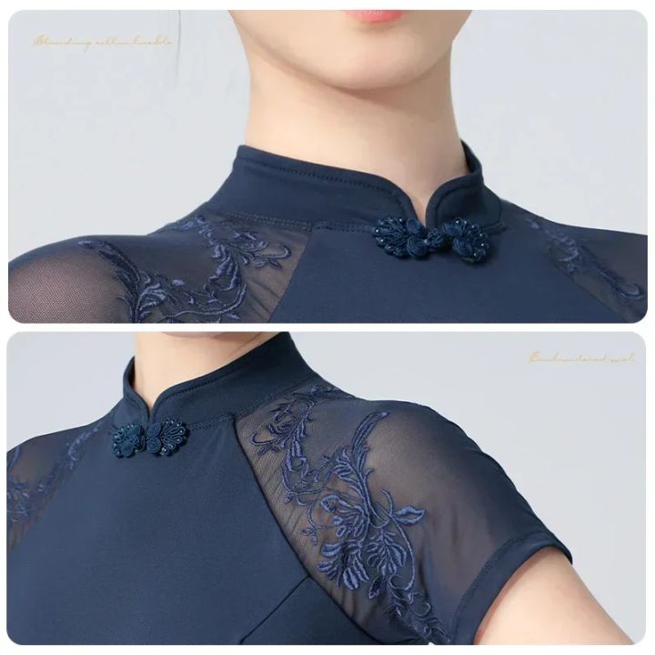 Classical%20Dance%20Leotards%20Adult%20Stand%20Collar%20Dance%20Chinese%20Knot%20Buckle%20Embroidery%20Women%20Ballet%20Dance%20Leotard%20Gymnastics%20Bodysuit%20-%20Image%205