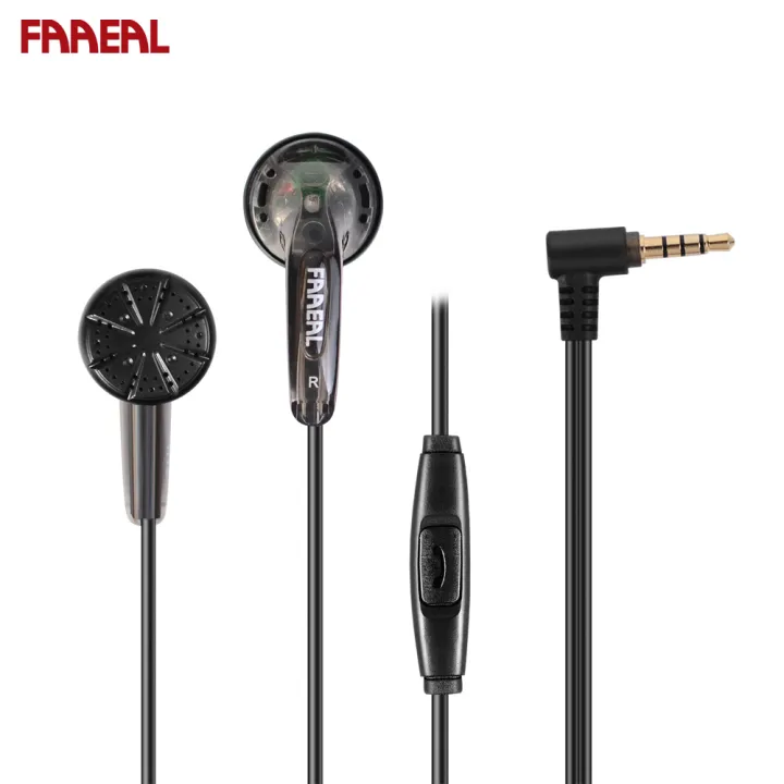 FAAEAL%20Iris%20Ancestor%20Earphone%20Super%20Bass%203.5mm%20Wired%20Headphone%20Without/With%20Microphone%20Headset%20Balanced%20Sound%20Flat%20Head%20Earbuds%20-%20Image%202