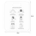 Laundry Folding Board For Clothes T Shirts Dress Folder Save Time Fast Clothes Storage Organizer Household for Kids Adults Cloth. 