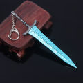 Game Moonlight Greatsword Keychain Reduvia Dagger Moonveil Katana Weapon Model Pendant Keyring for Women Men Cosplay Jewelry. 