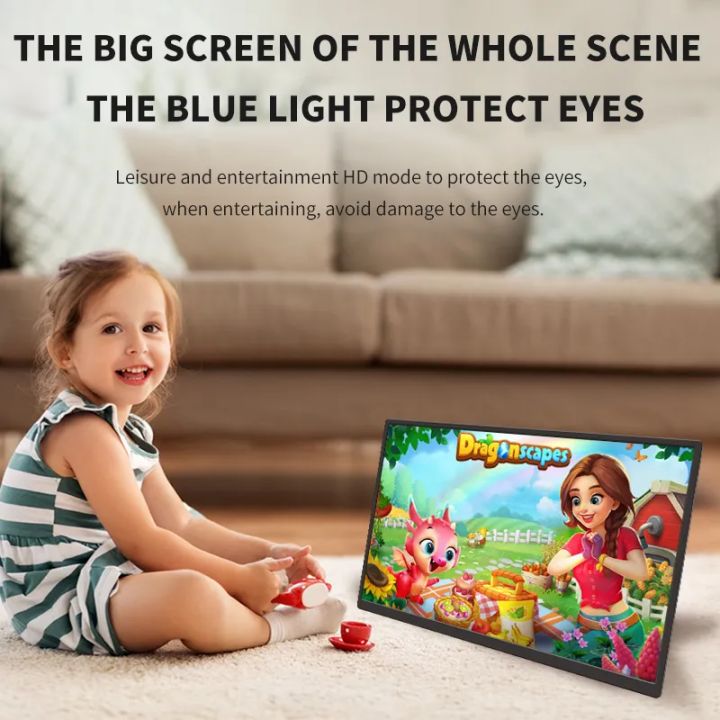 HGFRTEE%2018.5inch%20Portable%20Monitor%20ADS-IPS%20120Hz%20RGB100%25%20Extended%20Display%20Laptop%20Second%20Screen%20With%20VESA%20Hole&Stand%20-%20Image%204
