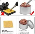 Desoldering Soldering Cleaning Ball Iron Mesh Filter Cleaning Nozzle Tip Copper Wire Cleaner Ball Metal Dross Box Clean Ball. 