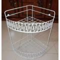 High-quality 2 Level Hanging Corner Mount Storage Rack Organizer Kitchen rack Furniture space savers.
