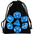 DND Dice Polyhedral Dice RPG High Quality Transparent Dice Game Set Various Wonderful Colours For DND RPG Board Game Party Games.