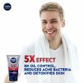 Nivea Men Acne Oil Clear Anti Acne Foam Face Wash 100ml. 