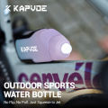 Kapvoe New 600ml Bike Water Bottle Sports Outdoor MTB Road Cycling Extremely Fast Pneumatic Refill Kettle Food-grade Kettle.