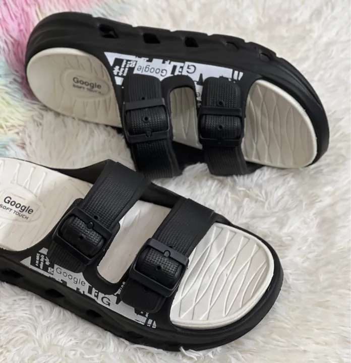 Mens%20New%20Premium%20Super%20Comfortable%20StreetPrint%20Arizona%20Adjustable%20Buckle%20Slides%20Sandal%20-%20Image%207