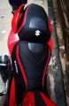 Gixxer fi premium blue modified seat cover. 