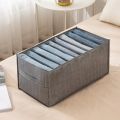 Large Cloth Organizer Box with drawers | 9 grid/divider inside. 