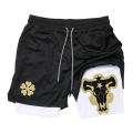 New Running Shorts Men Gym Sports Shorts 2 In 1 Quick Drying Workout Training Gym Fitness Jogging Short Pants Summer. 