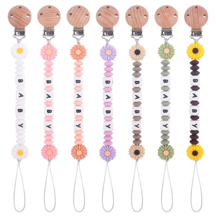 Daisy%20Flower%20Pacifier%20Clips%20Nipple%20Dummy%20Chain%20Holder%20Newborn%20Soother%20Chains%20Infant%20Feeding%20Soother%20Teething%20Toy%20Chew%20%20-%20Image%202