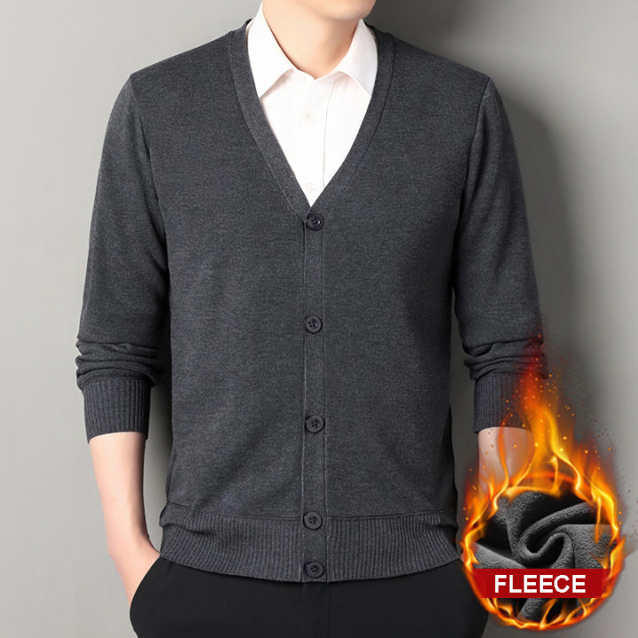 Mens%20Autumn%20Clothes%20Fleece%20Cardigan%20Jacket%20Knitted%20Sweater%20Outwear%20V-neck%20Fashion%20Cardigans%20Warm%20Men's%20Top%20-%20Image%204