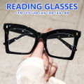 Stylish Cat-Eye Frame Reading Glasses, Retro Simple Reading Glasses for Men and Women, Farsighted +1.0 To +4.0. 