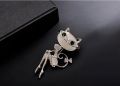 Opal Super Cute Kitten Cat Eye Stone Brooch Crystal Collar Creativity Dress Fashionable Style Wedding Accessories.