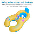 1PC Inflatable Double Seat Swim Ring, Pool Float with Backrest, Dual-Person Floating Tube for Pool and Beach.