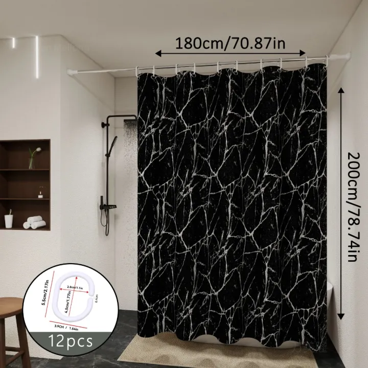 Bathroom%20Shower%20Curtain%20Waterproof%20Bathtub%20Bathing%20Curtains%20Easy%20Clean%20and%20Wipe%20PEVA%20Shower%20Curtains%20Marble%20Curtain%20with%20Hooks%20-%20Image%206