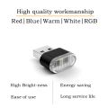5 Styles Mini USB Light LED USB Night Light Modeling Car Ambient Light Neon Interior Light Car Jewelry Decorative Ambient Light. 