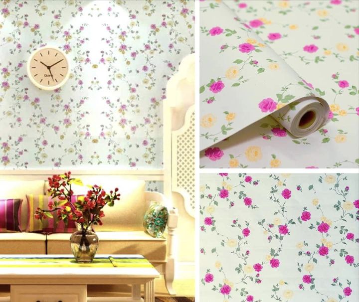 PVC Coated Self Adhesive Wallpaper