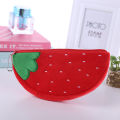 Watermelon Pencil Case Cute Fruit Kawaii Plush Large Capacity Pencil Bag Cosmetics Case For Kids Gift School Suppli Stationery. 