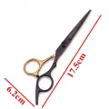 7Pcs Set 6.0" Hair Scissors Stainless Steel Hair Cutting Barber Shop Comb Razor Hairdressing Thinning Shears Haircut Salon C1001. 