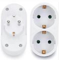 ‎1 to 2 Way 110-250V EU Conversion Plug  Standard Power Adapter Socket Travel Plugs.. 