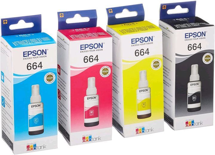 . EPSON 664 FUL SET ING BOTTLE