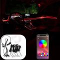 Universal Ambient Light For All Cars Dashboard & Doors 5 pcs Set. 