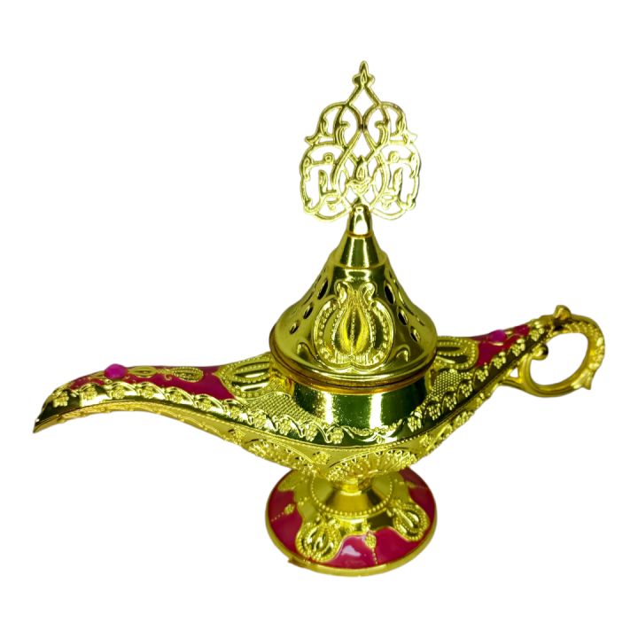 Non Electric Bakhoor Loban Burner Aladeen Charagh Look Hard metal