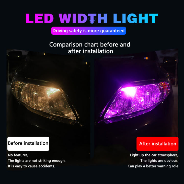 10pcs%20T10%20W5W%20WY5W%20Led%20Canbus%20Bulbs%20Car%20Interior%20Lights%20License%20Plate%20Light%20%20Clearance%20Lights%20Reading%20Lamp%20Yellow%20White%2012V%2024V%20-%20Image%205