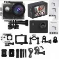 Ultra HD Action Camera 12MP 2" LCD 30M Waterproof 170D Remote Control Helmet Bicycle Video Camera Outdoor Sport Camera *. 