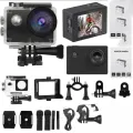Ultra HD Action Camera 12MP 2" LCD 30M Waterproof 170D Remote Control Helmet Bicycle Video Camera Outdoor Sport Camera *. 