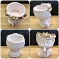 9 cm mini pot customized on your own choice best for home decor and gift. 