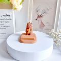 Cute Capybara Phone Holder Creative Capybara Toy Cellphone Stand Desk Ornament. 