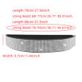 Advanced women's rhinestone belt, women's fashion dress, elastic belt, wedding party accessories.