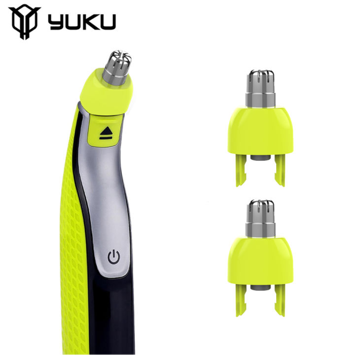 YUKU Nose Hair Trimmer Replacement Blade Heads for Philips OneBlade QP2520  QP2630 QP6510 QP6520 QP6530 Hybrid Electric Shaver