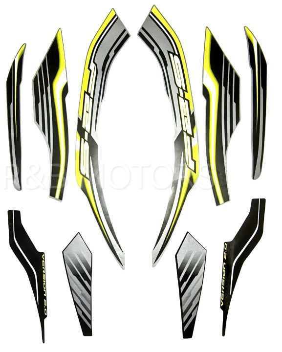 Yamaha%20Fz-S%20V2%20fuel%20Injection%20Black%20Bike%20Yellow%20Sticker%20Full%20Sticker%20Kit%20-%20Image%202