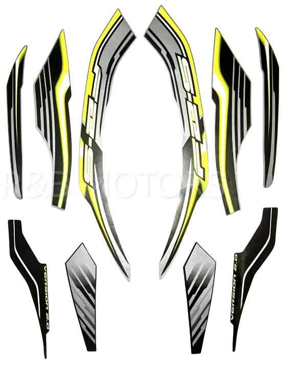 Yamaha%20Fz-S%20V2%20fuel%20Injection%20Black%20Bike%20Yellow%20Sticker%20Full%20Sticker%20Kit%20-%20Image%202