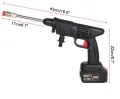 Factory New Lithium Battery Water Washing 24 V Wireless Car Washer Electric Portable Water Gun. 