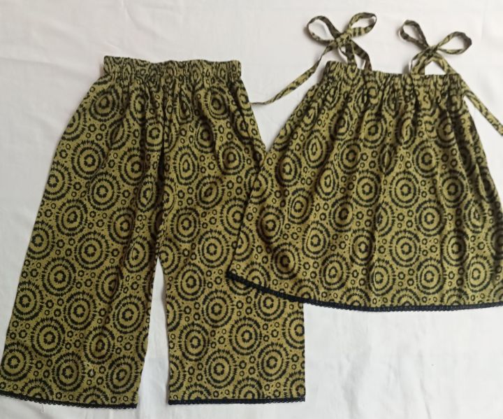 Baby short frock ( short frock with plazo)
