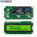 LCD1602 1602 LCD Module Blue / Yellow Green Screen 16x2 Character LCD Display PCF8574T PCF8574 IIC I2C Interface 5V for Arduino. 