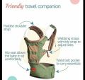 LuvLap Royal Hip Seat Baby Carrier with 4 Carry Positions, Baby Carrier with Hip seat for 6 to 24 Months Baby, Adjustable New-Born to Toddler Carrier, Max Weight Up to 15 Kgs Toddler Carrier Belt  Carrier bag baby carrier cot baby carrier belt 6 in 1 wrap. 