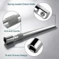 1/4" 3/8" 1/2" Drive Extension Set Socket Ratchet Wrench Extension Bar,50/100/150/250mm Ratchet Wrench Socket Extender Hand Tool. 
