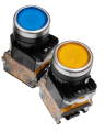 Illuminated LED push button switch 22mm illuminated push button switch. 