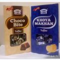 Three flavorous toffee RS 5 {kulfa badam} {khoya makhan} {choco bite}. 