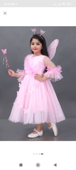 Girls%20Pari%20Frock%20Butterfly%20Set%20-%20Image%203