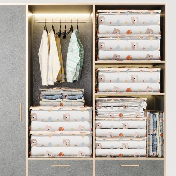 Large%20Capacity%20Household%20Clothes%20Organizer%20Dustproof%20Waterproof%20Transparent%20Quilt%20Bag%20New%20Printed%20Three-Dimensional%20Storage%20Bag%20-%20Image%202
