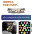 S20 ultra smart watch with 4 in 1 starps Bluetooth calling music control. 