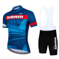 2026 SRAM Cycling Jersey Set Summer Cycling Clothing MTB Bike Clothes Uniform Maillot Ropa Ciclismo Man Cycling Bicycle Suit. 